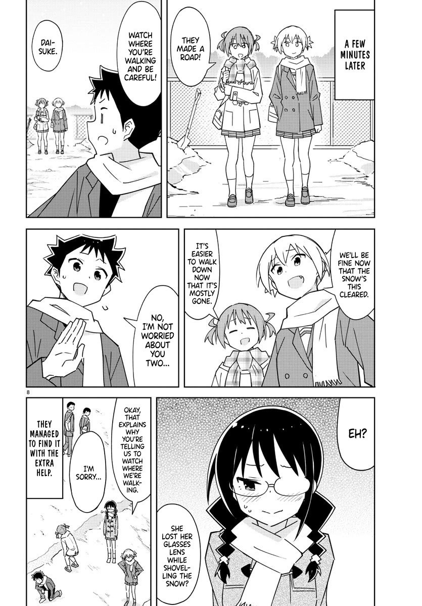 Atsumare! Fushigi Kenkyu-bu Chapter 307 page 8 - Chapter 307: The Mystery of Snow Shoveling