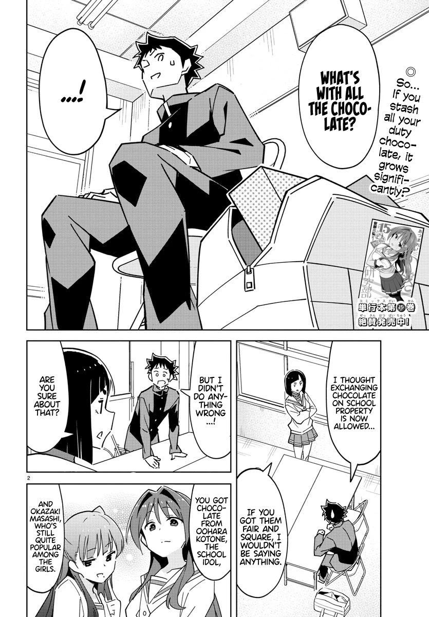Atsumare! Fushigi Kenkyu-bu Chapter 309 page 2 - Chapter 309: The Mystery of All the Chocolate