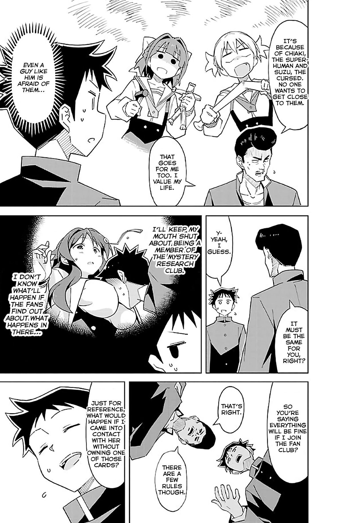 Atsumare! Fushigi Kenkyu-bu Chapter 32 page 4 - Chapter 32: The Mystery of the Fan Club