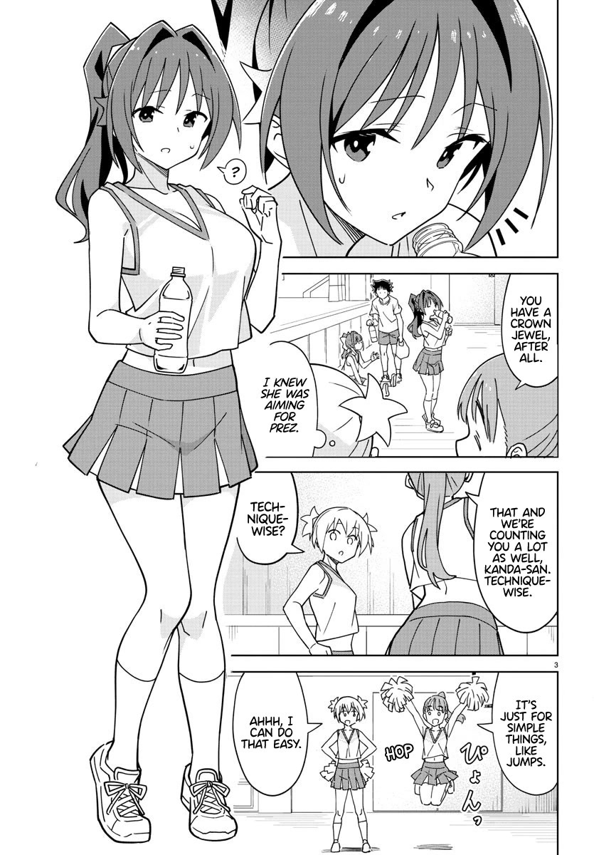 Atsumare! Fushigi Kenkyu-bu Chapter 327 page 4 - Chapter 327: The Mystery of Cheerleading