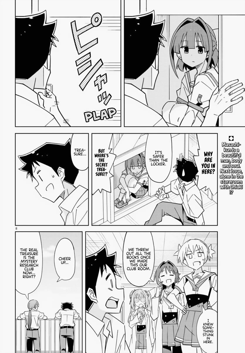 Atsumare! Fushigi Kenkyu-bu Chapter 338 page 8 - Chapter 338: The Mystery of Club Room Treasures