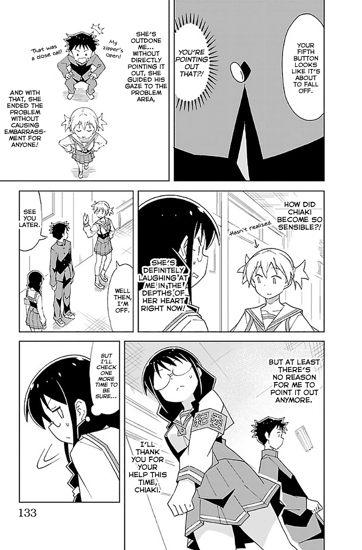 Atsumare! Fushigi Kenkyu-bu Chapter 34 page 6 - Chapter 34: The Mystery of The Zipper