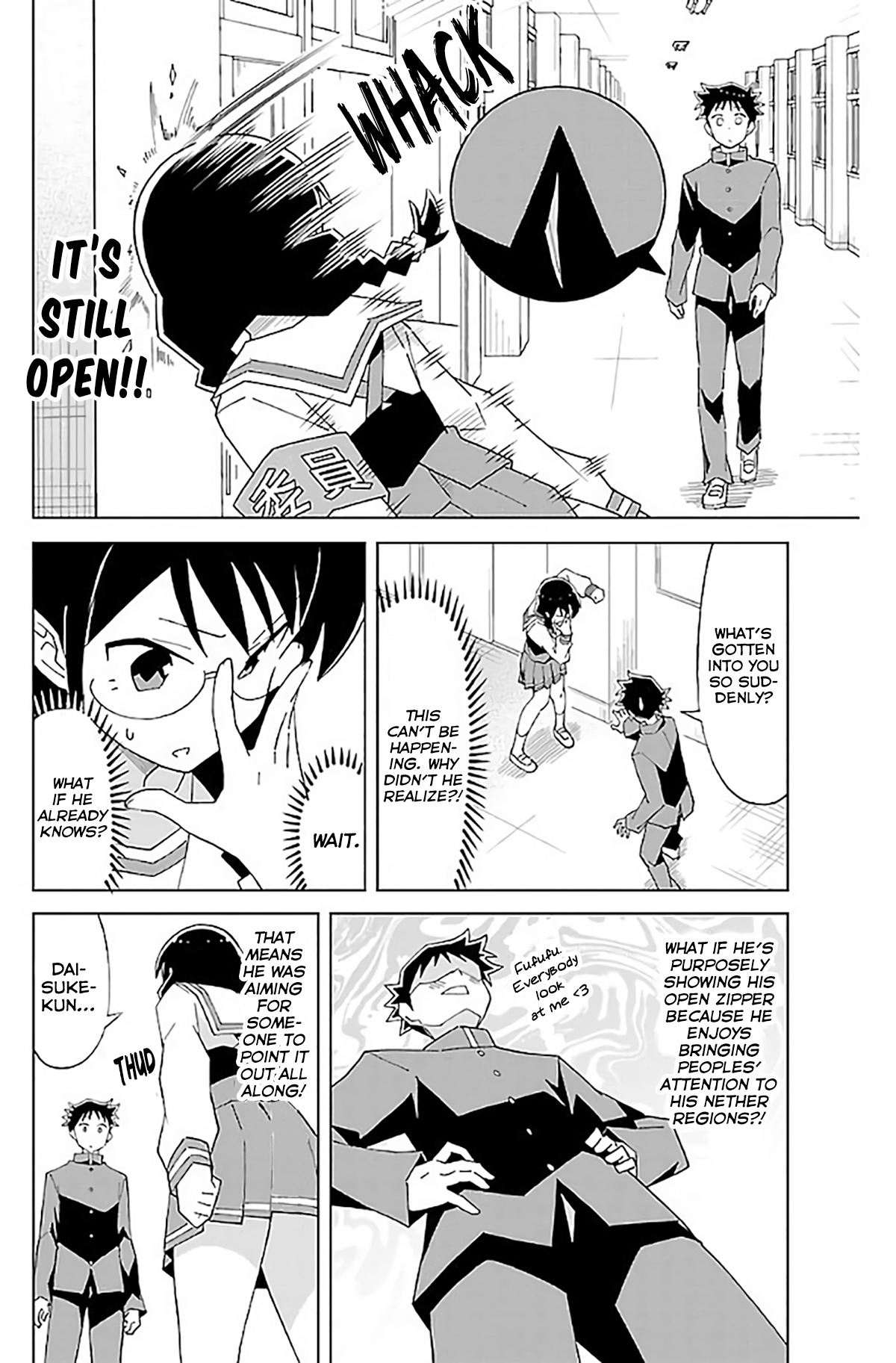 Atsumare! Fushigi Kenkyu-bu Chapter 34 page 7 - Chapter 34: The Mystery of The Zipper