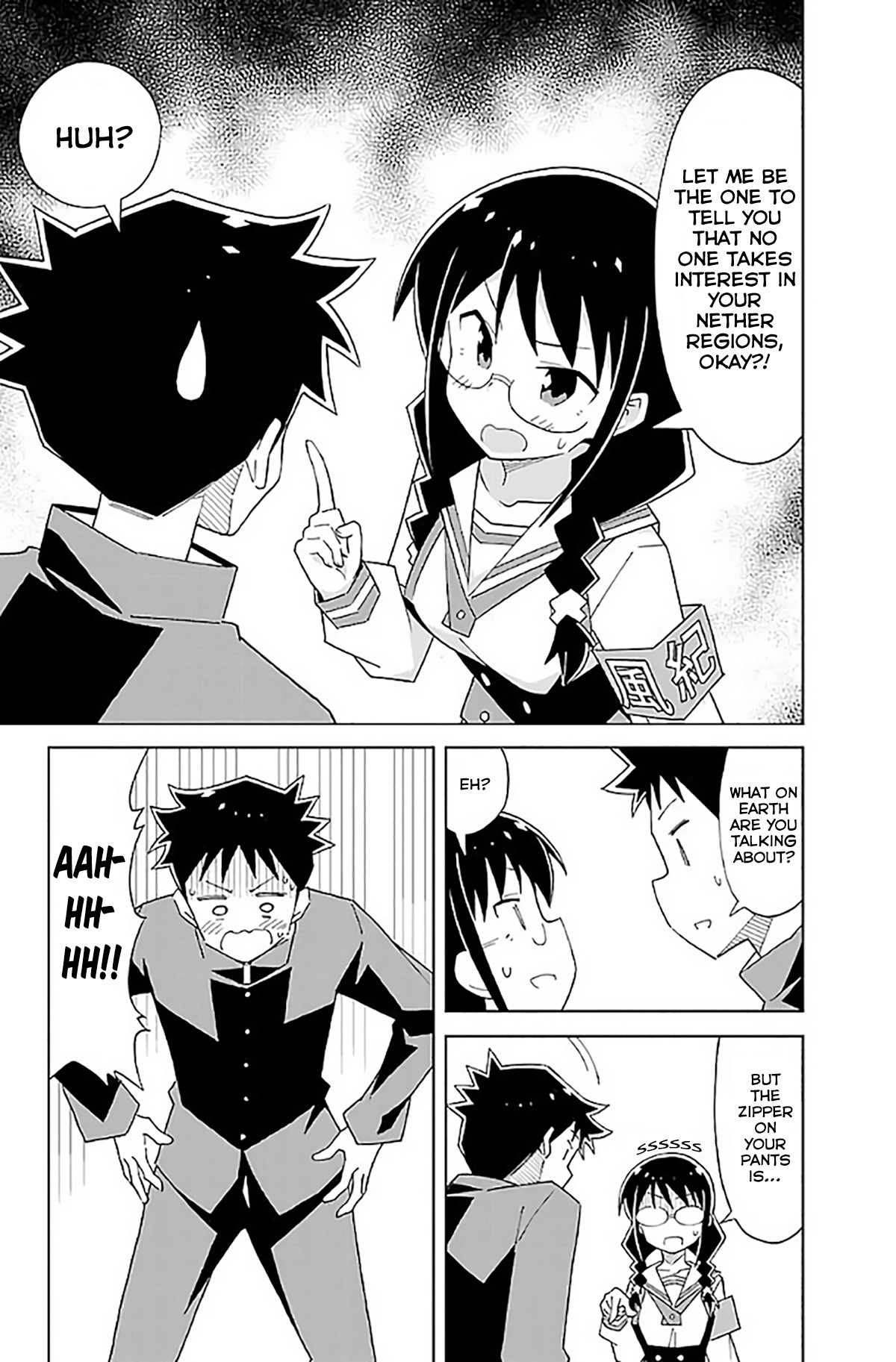 Atsumare! Fushigi Kenkyu-bu Chapter 34 page 8 - Chapter 34: The Mystery of The Zipper