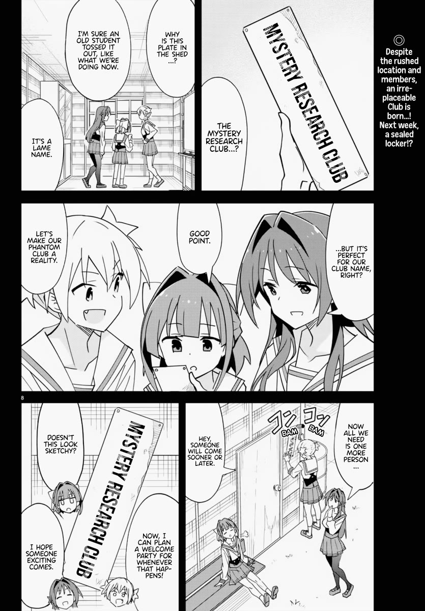 Atsumare! Fushigi Kenkyu-bu Chapter 341 page 8 - Chapter 341: The Mystery of the Mystery Research Club’s Origins