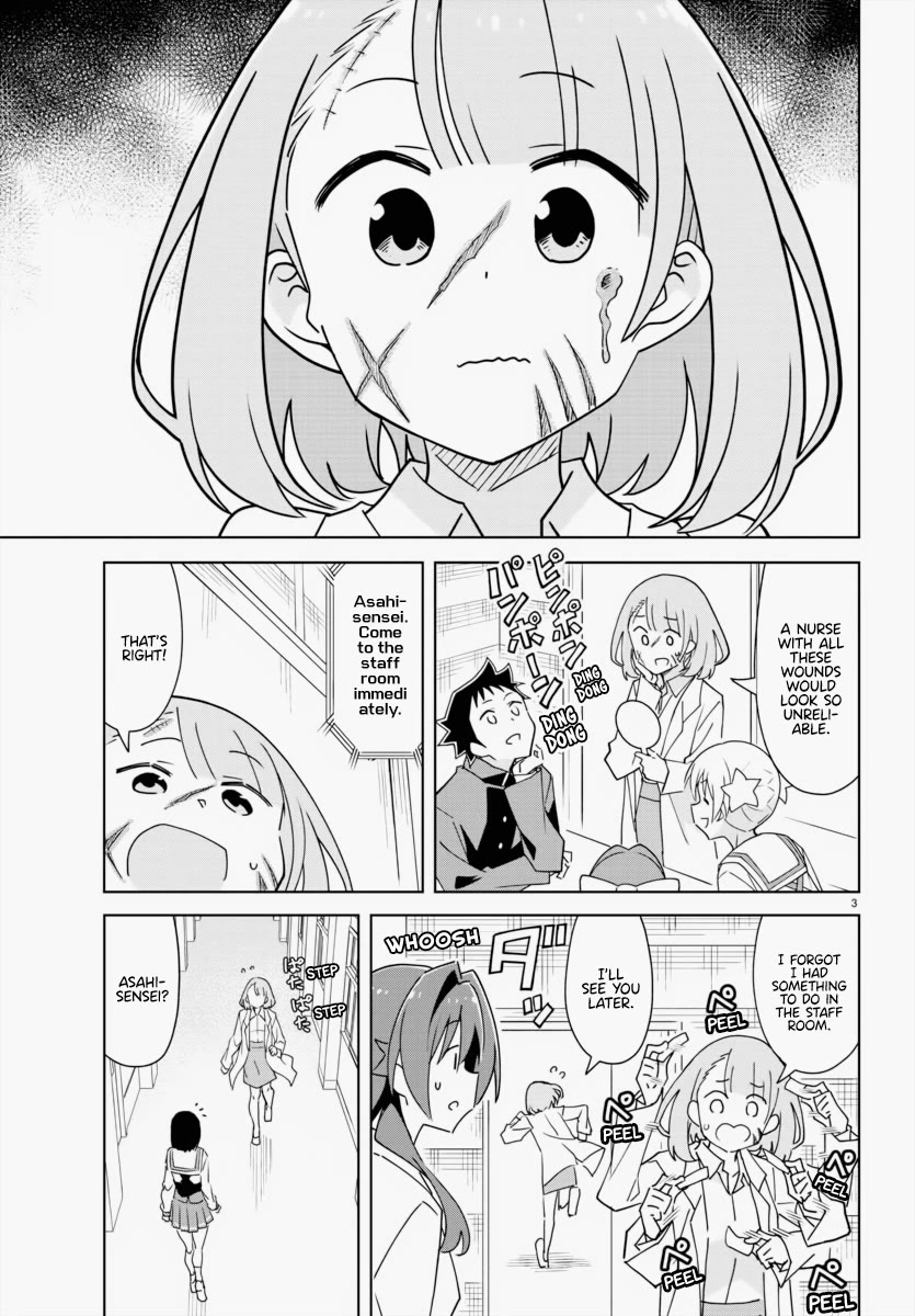 Atsumare! Fushigi Kenkyu-bu Chapter 344 page 3 - Chapter 344: The Mystery of Scar Stickers