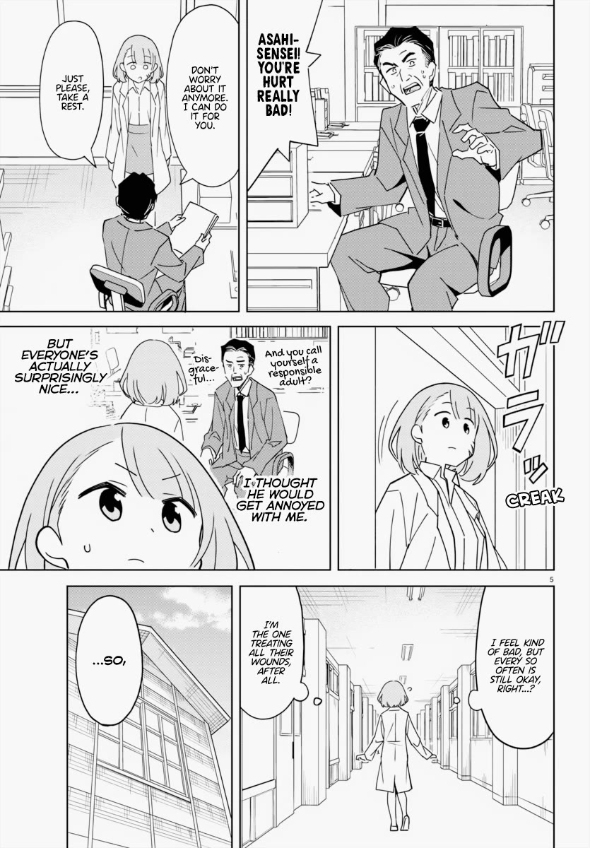 Atsumare! Fushigi Kenkyu-bu Chapter 344 page 5 - Chapter 344: The Mystery of Scar Stickers