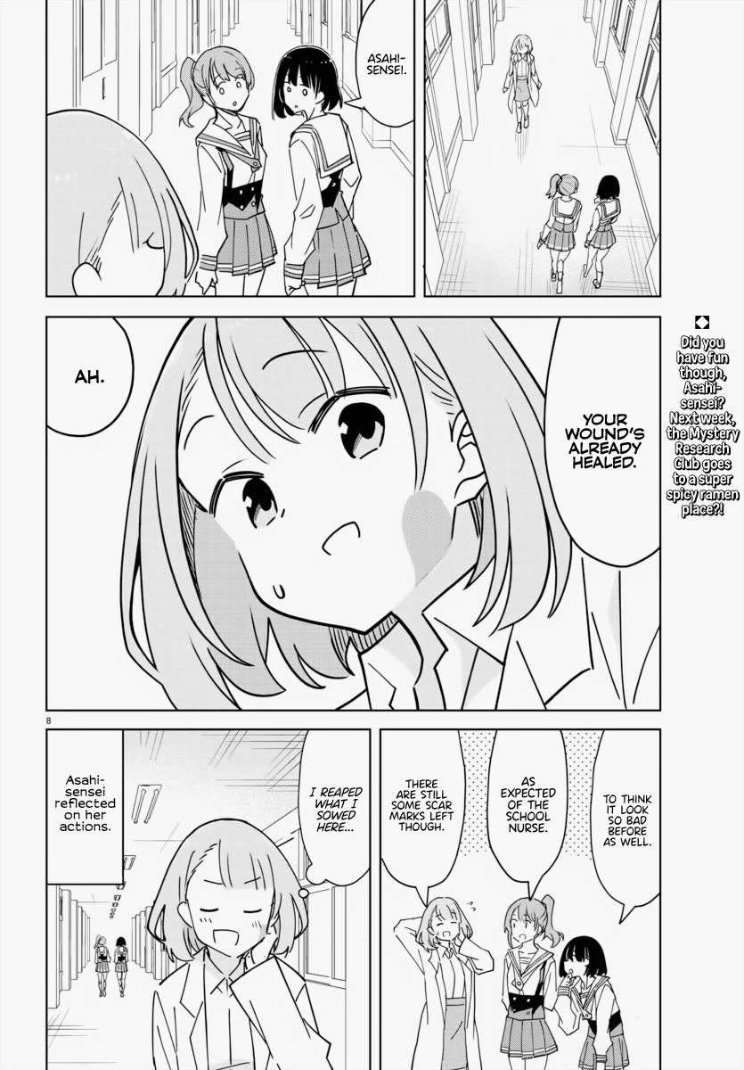 Atsumare! Fushigi Kenkyu-bu Chapter 344 page 8 - Chapter 344: The Mystery of Scar Stickers