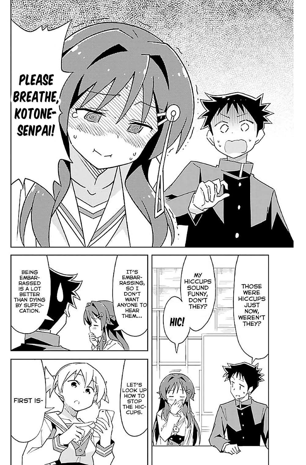 Atsumare! Fushigi Kenkyu-bu Chapter 35 page 3 - Chapter 35: The Mystery of Hiccups
