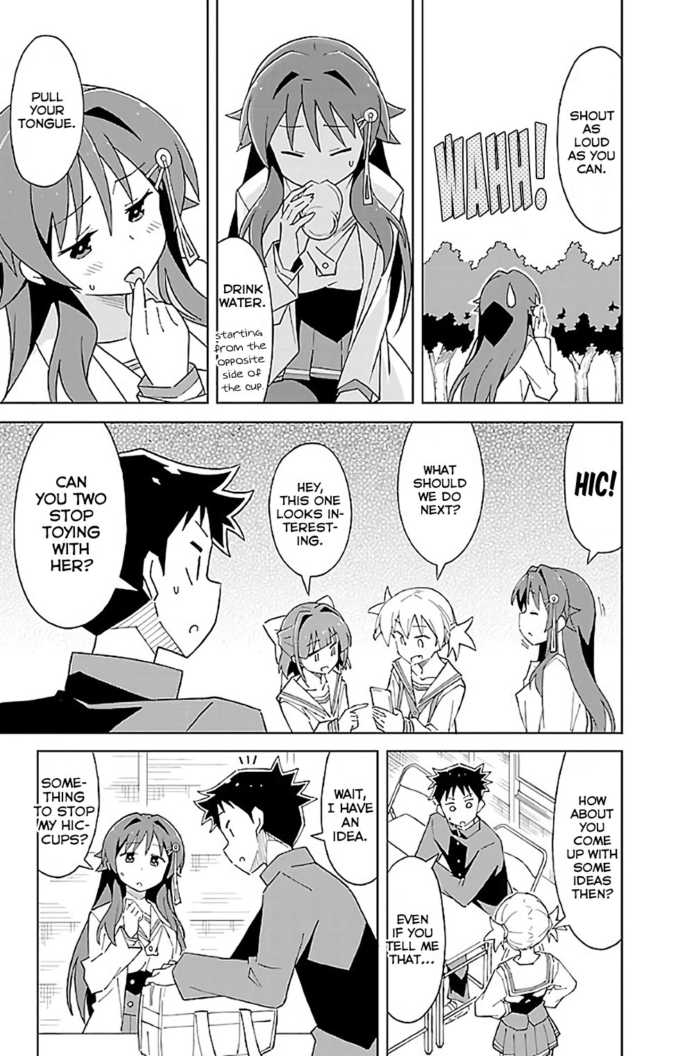 Atsumare! Fushigi Kenkyu-bu Chapter 35 page 6 - Chapter 35: The Mystery of Hiccups