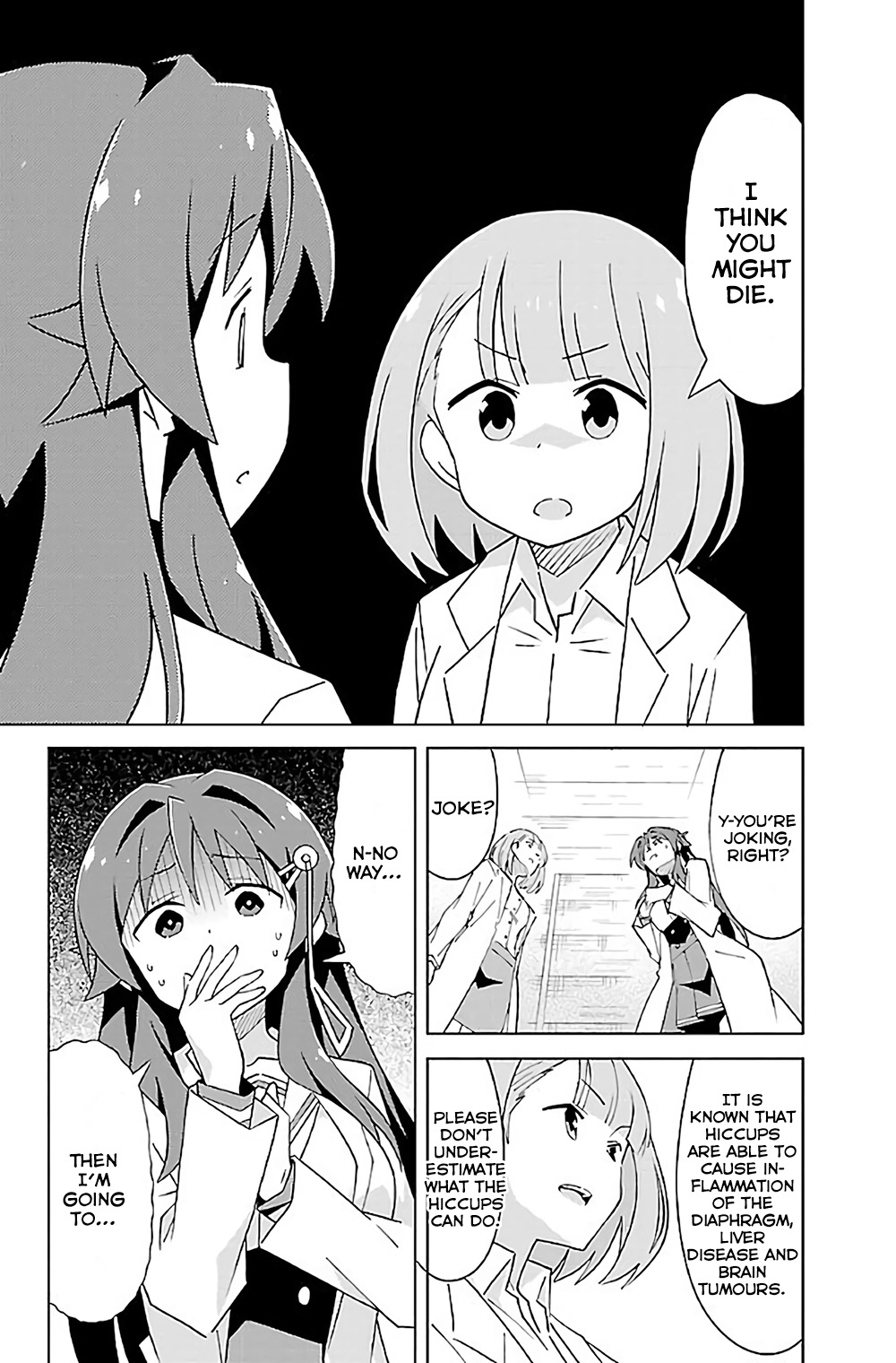 Atsumare! Fushigi Kenkyu-bu Chapter 35 page 8 - Chapter 35: The Mystery of Hiccups