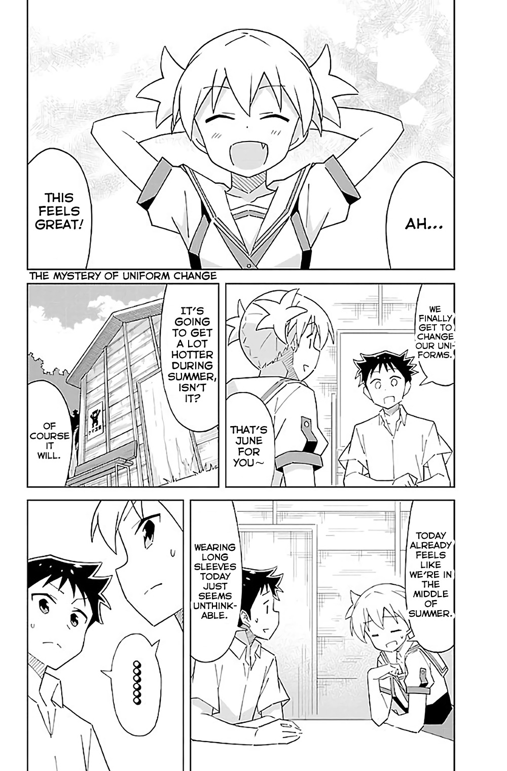 Atsumare! Fushigi Kenkyu-bu Chapter 37 page 2 - Chapter 37: The Mystery of Uniform Change