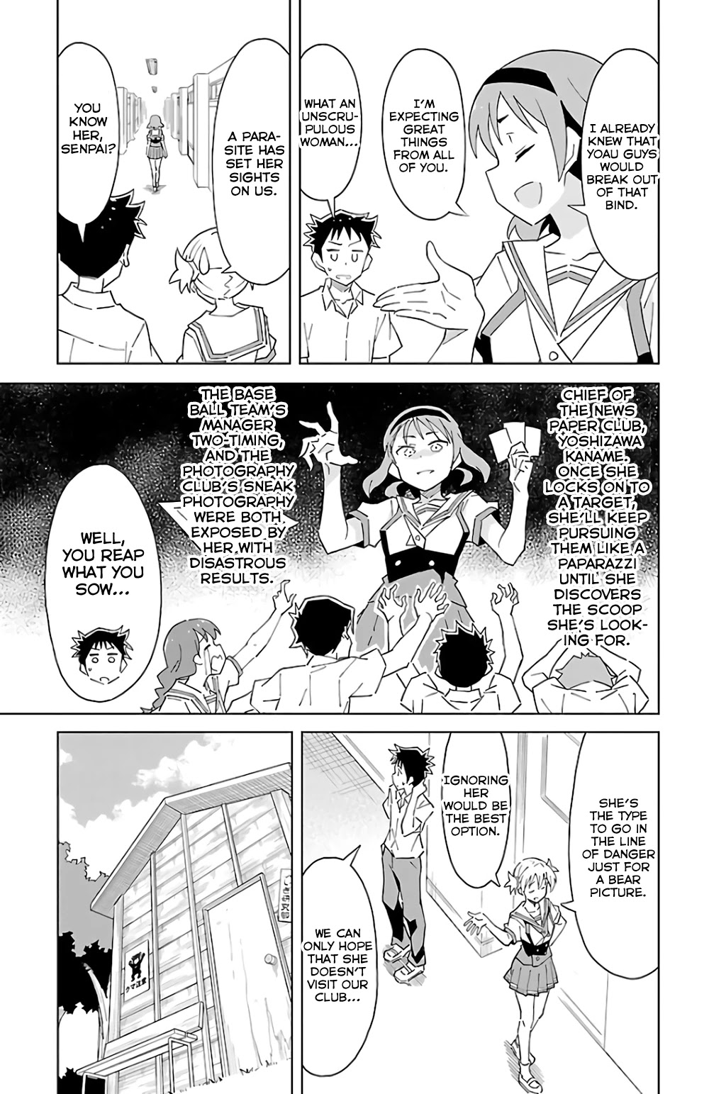 Atsumare! Fushigi Kenkyu-bu Chapter 38 page 3 - Chapter 38: The Mystery of the Newspaper Club