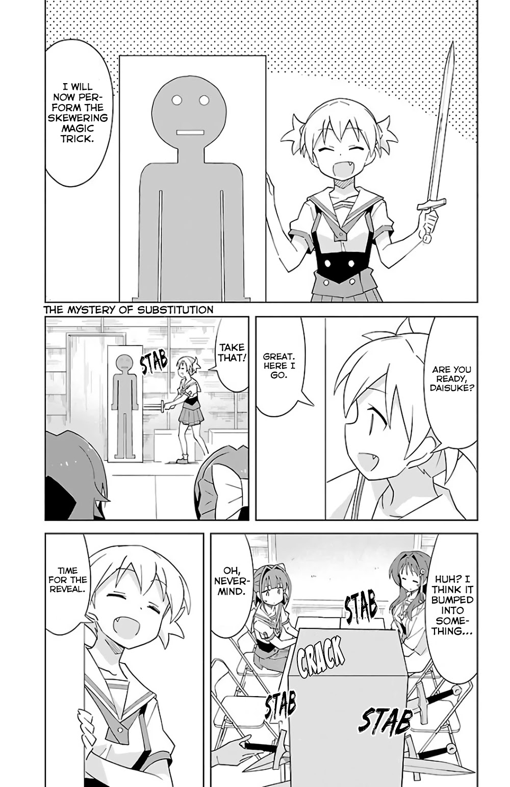 Atsumare! Fushigi Kenkyu-bu Chapter 39 page 1 - Chapter 39: The Mystery of Substitution