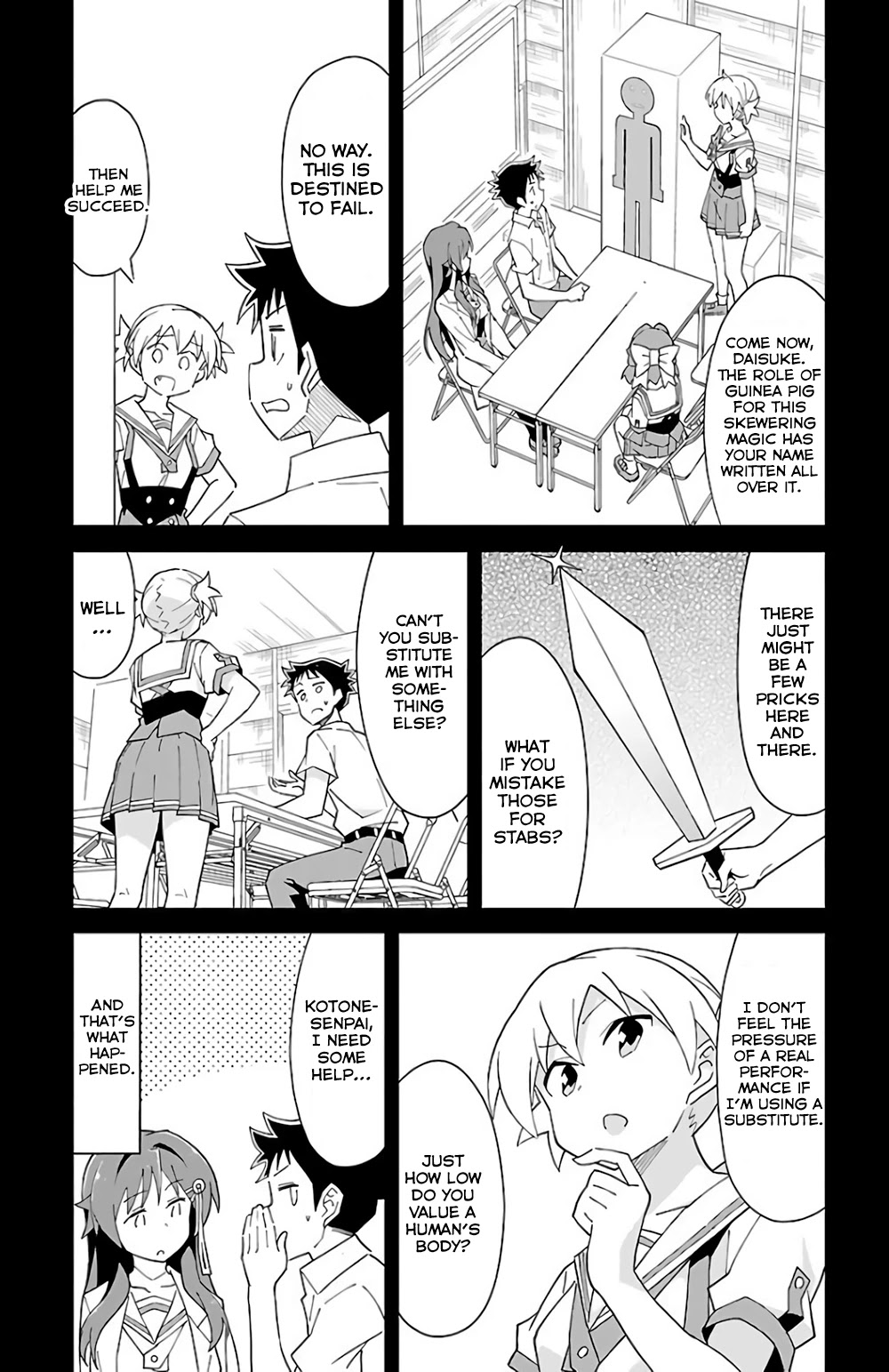 Atsumare! Fushigi Kenkyu-bu Chapter 39 page 3 - Chapter 39: The Mystery of Substitution