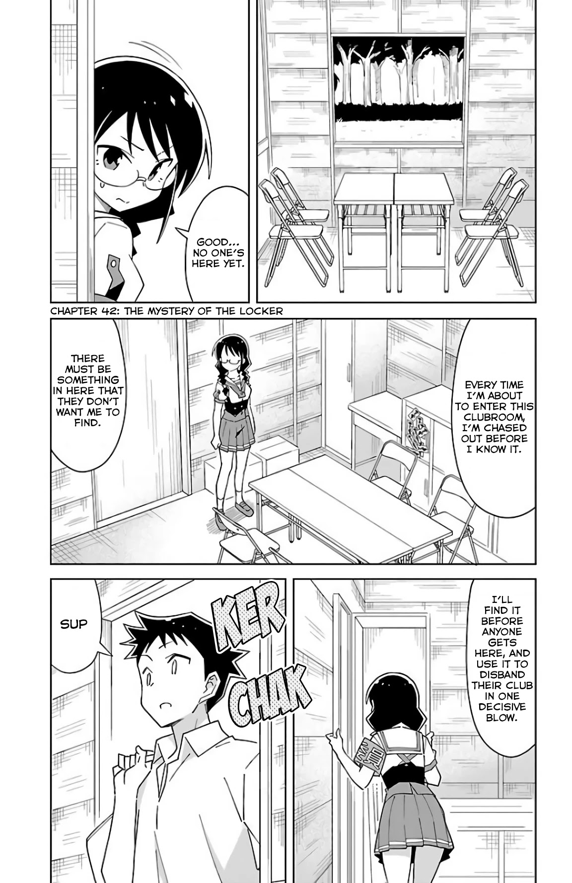 Atsumare! Fushigi Kenkyu-bu Chapter 42 page 1 - Chapter 42: The Mystery of the Locker