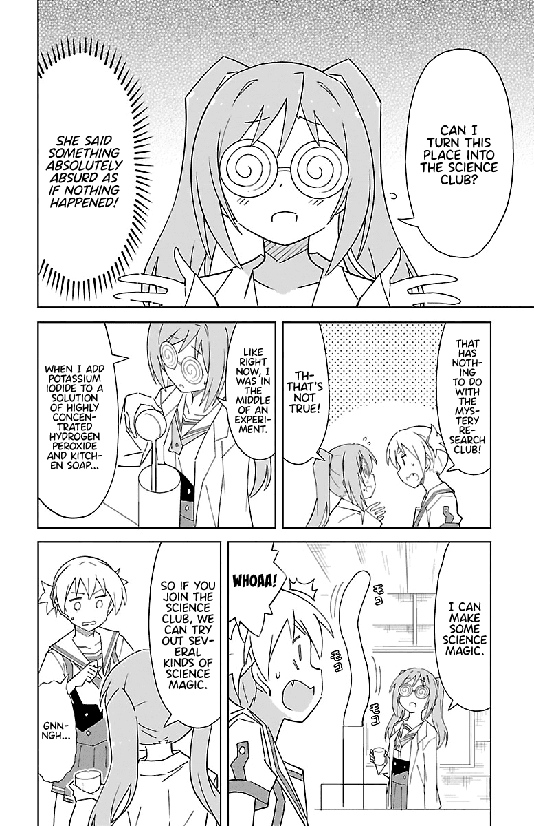 Atsumare! Fushigi Kenkyu-bu Chapter 48 page 4 - Chapter 48: The mystery of science