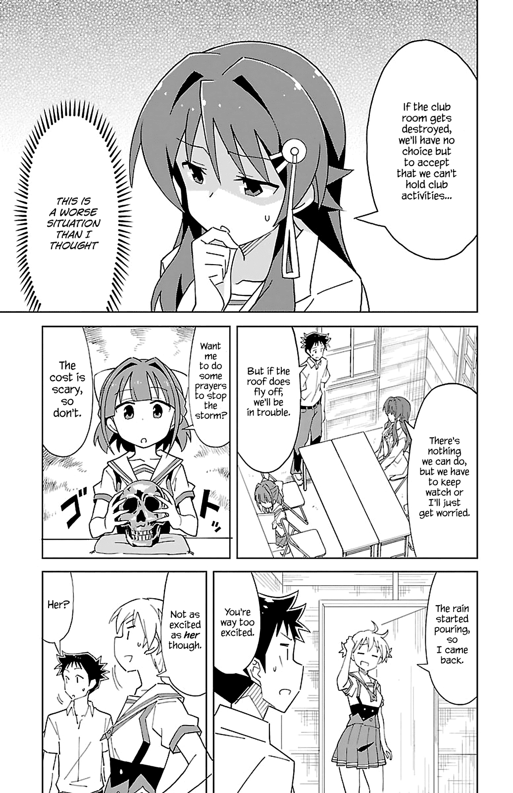 Atsumare! Fushigi Kenkyu-bu Chapter 51 page 3 - Chapter 51: The mystery of Typhoons