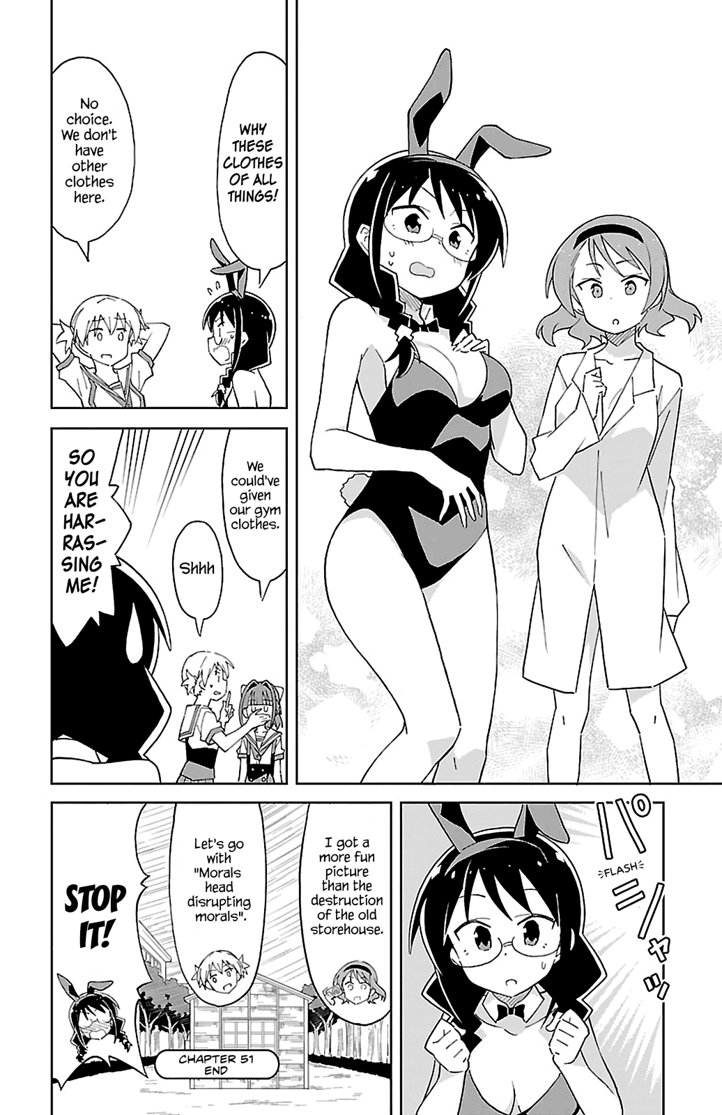 Atsumare! Fushigi Kenkyu-bu Chapter 51 page 8 - Chapter 51: The mystery of Typhoons