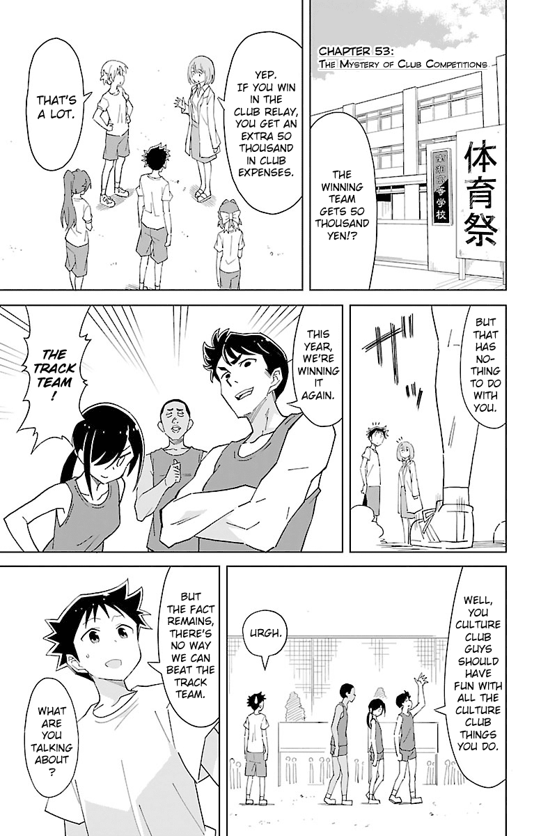 Atsumare! Fushigi Kenkyu-bu Chapter 53 page 1 - Chapter 53: The Mystery of Club Competitions