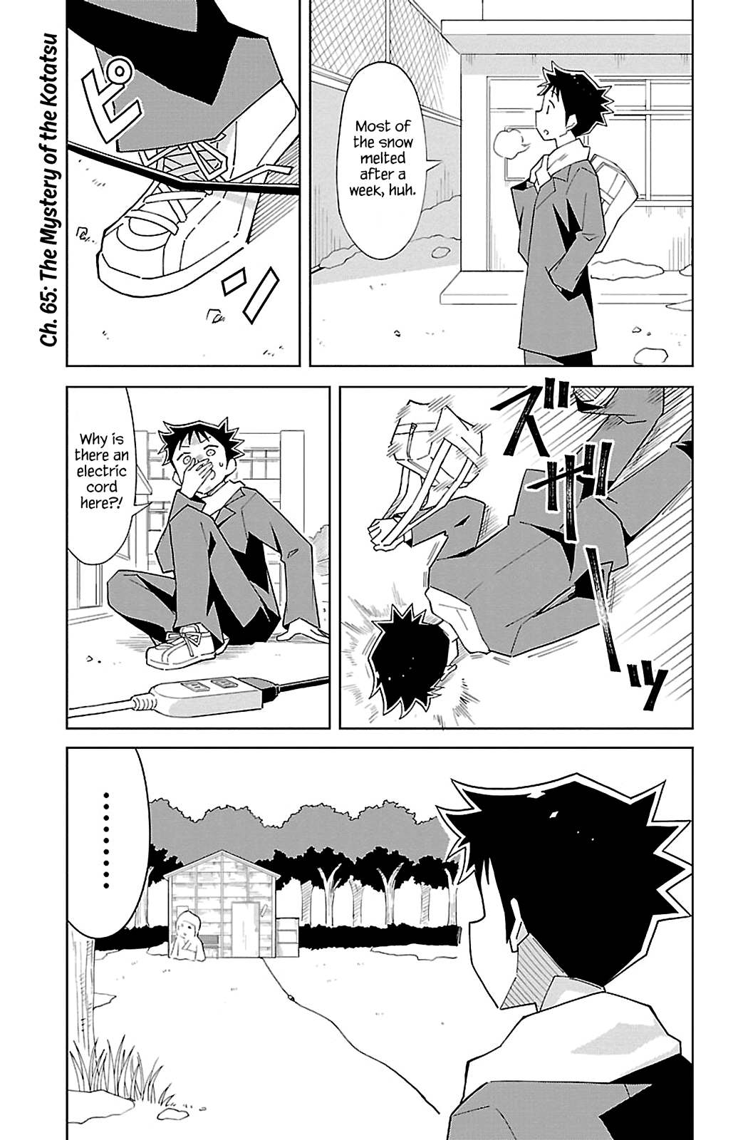 Atsumare! Fushigi Kenkyu-bu Chapter 65 page 1 - Chapter 65: The Mystery of the Kotatsu.