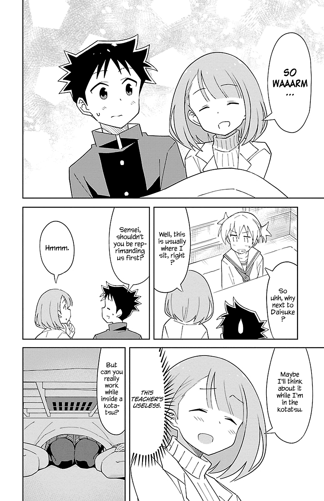 Atsumare! Fushigi Kenkyu-bu Chapter 65 page 4 - Chapter 65: The Mystery of the Kotatsu.