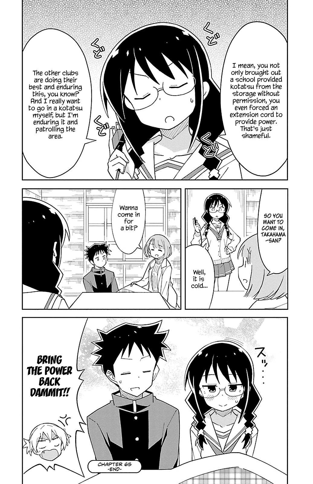 Atsumare! Fushigi Kenkyu-bu Chapter 65 page 8 - Chapter 65: The Mystery of the Kotatsu.