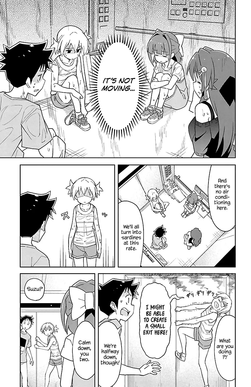 Atsumare! Fushigi Kenkyu-bu Chapter 92 page 3 - Chapter 92: The Mystery of Elevators