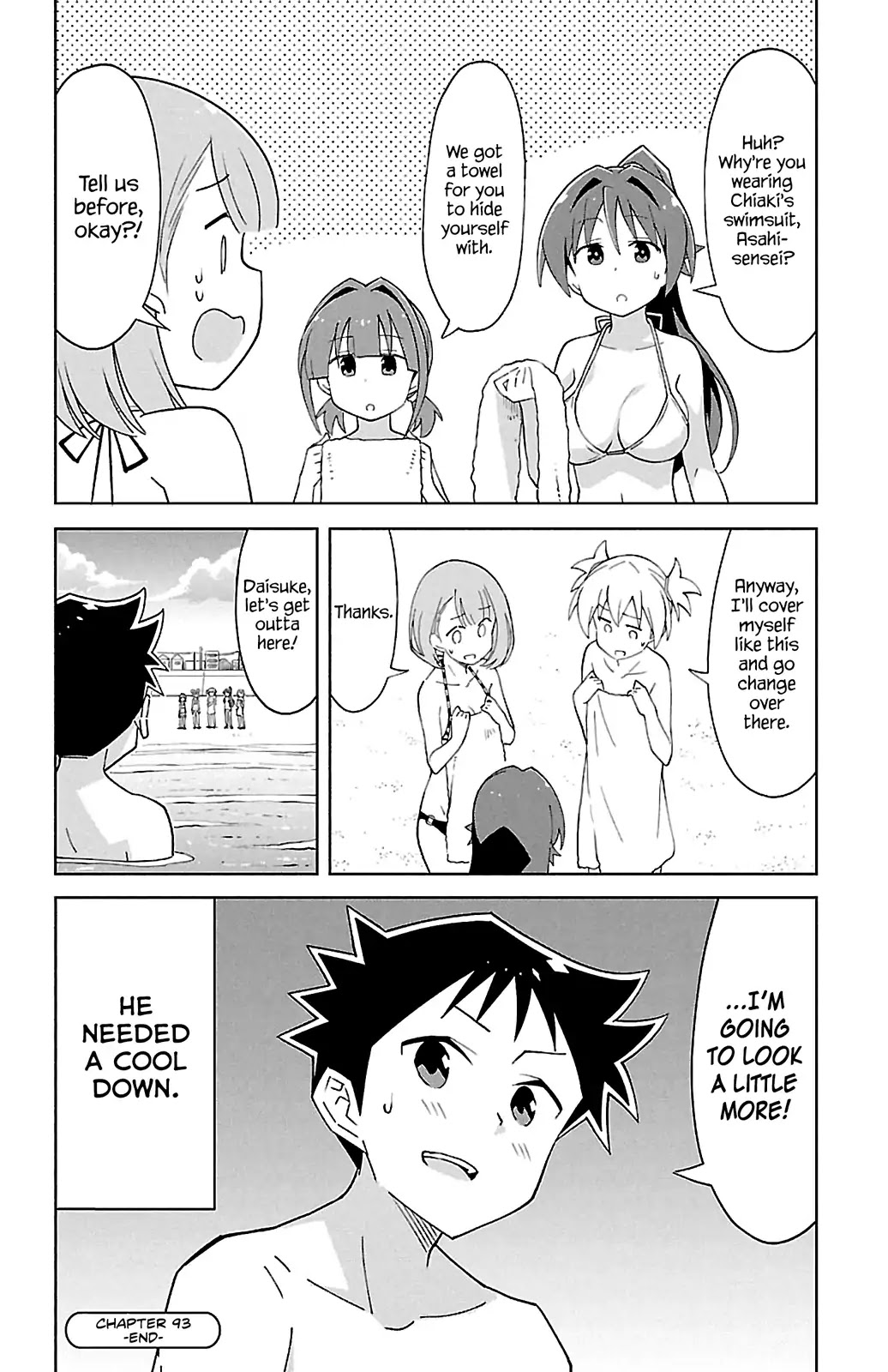 Atsumare! Fushigi Kenkyu-bu Chapter 93 page 8 - Chapter 93: The Mystery of Ocean Dipping