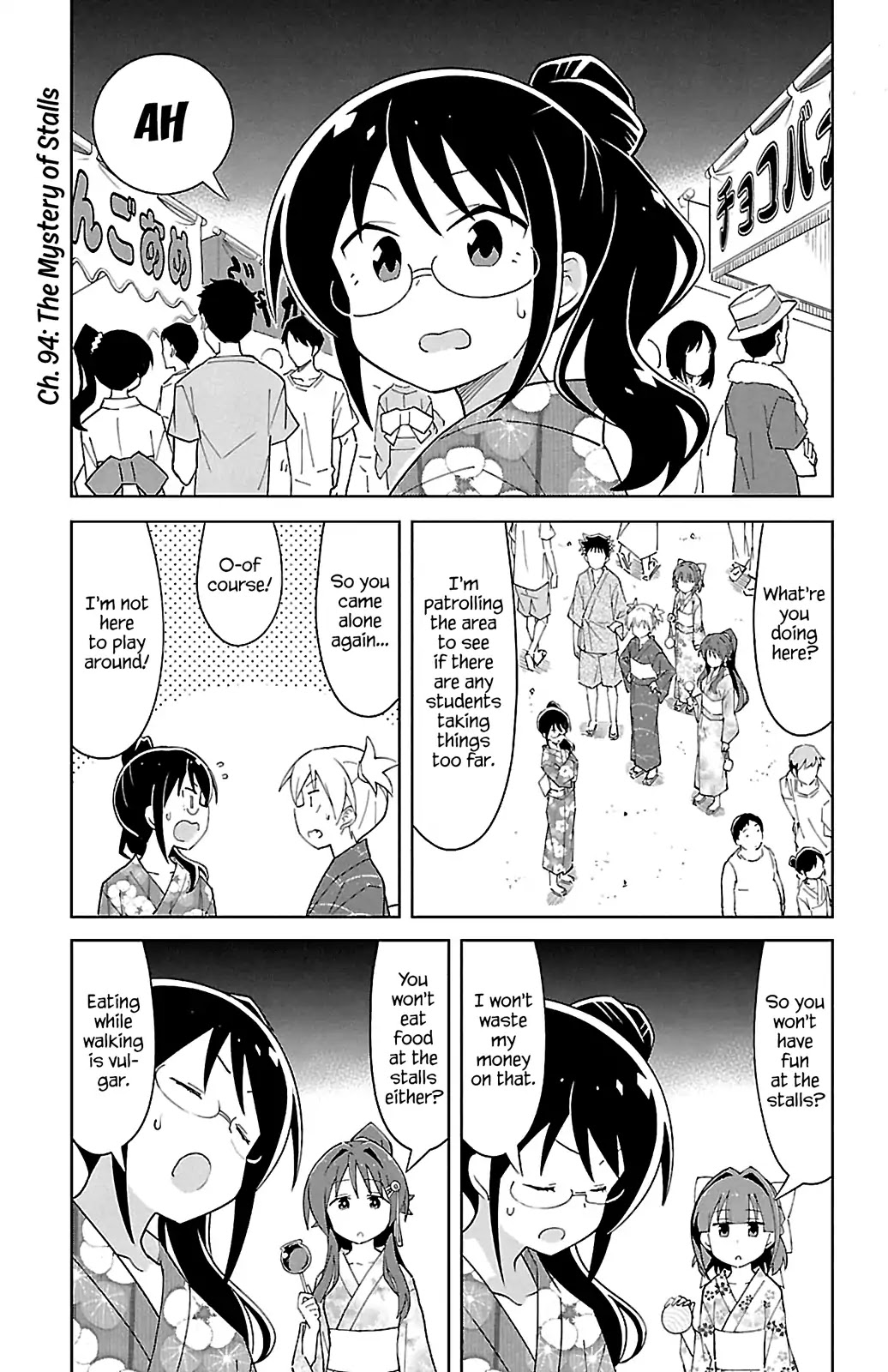 Atsumare! Fushigi Kenkyu-bu Chapter 94 page 2 - Chapter 94: The Mystery of Stalls