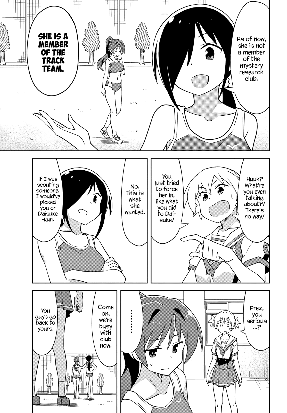 Atsumare! Fushigi Kenkyu-bu Chapter 98 page 3 - Chapter 98: The Mystery of Prez Changing Clubs