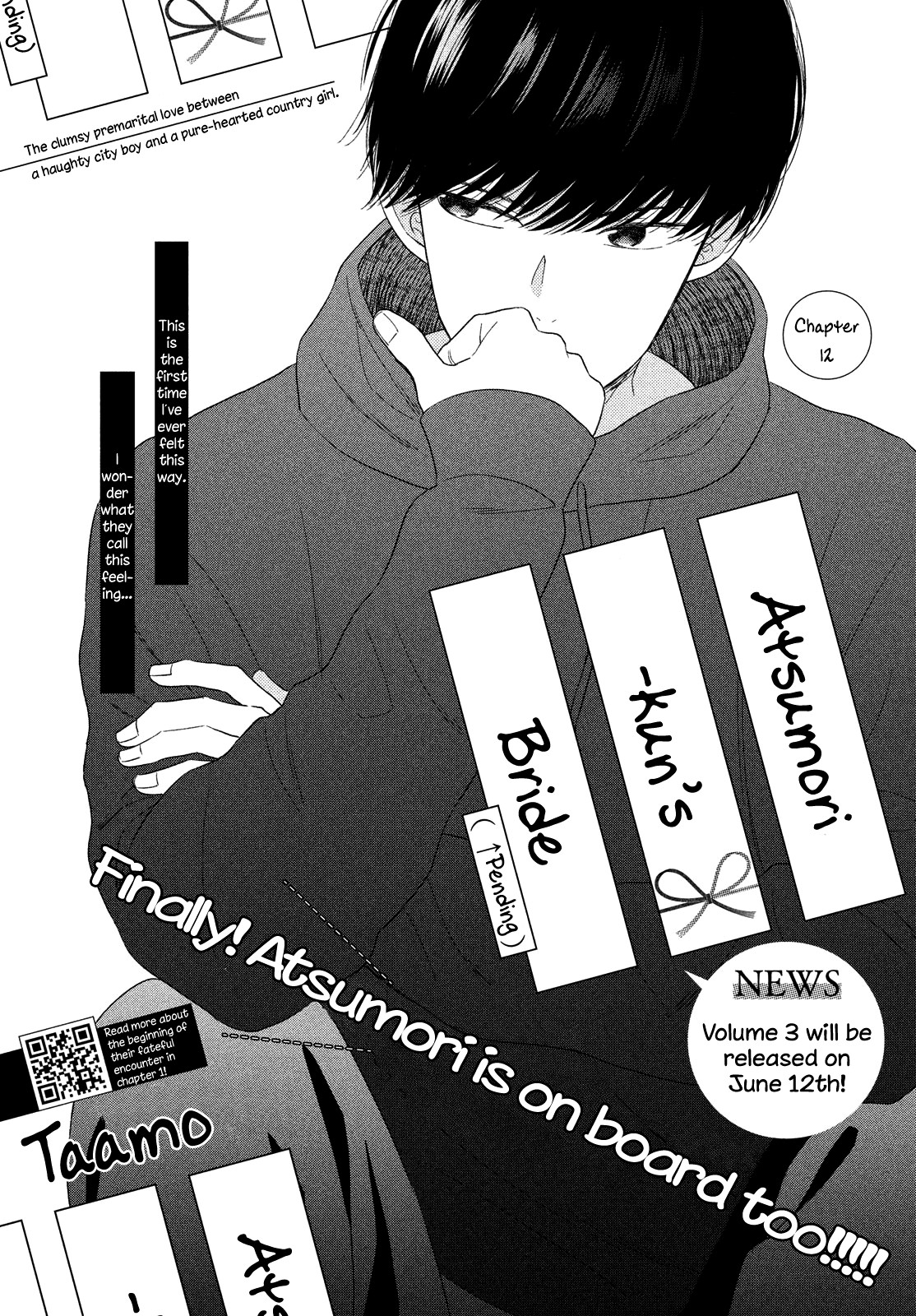 Atsumori-kun no Oyomesan (←Mitei) Chapter 12 page 3 - Chapter 12
