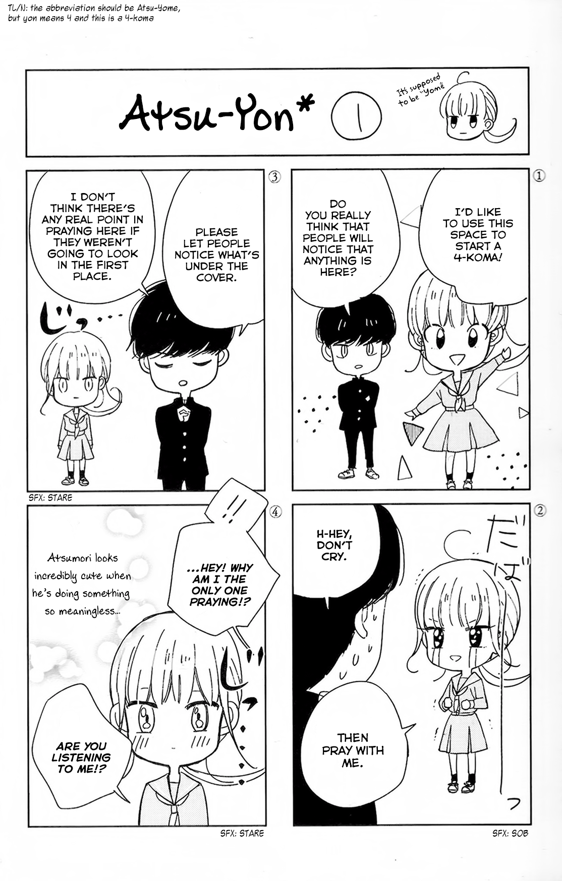 Atsumori-kun no Oyomesan (←Mitei) Chapter 4.5 page 3 - Chapter 4.5