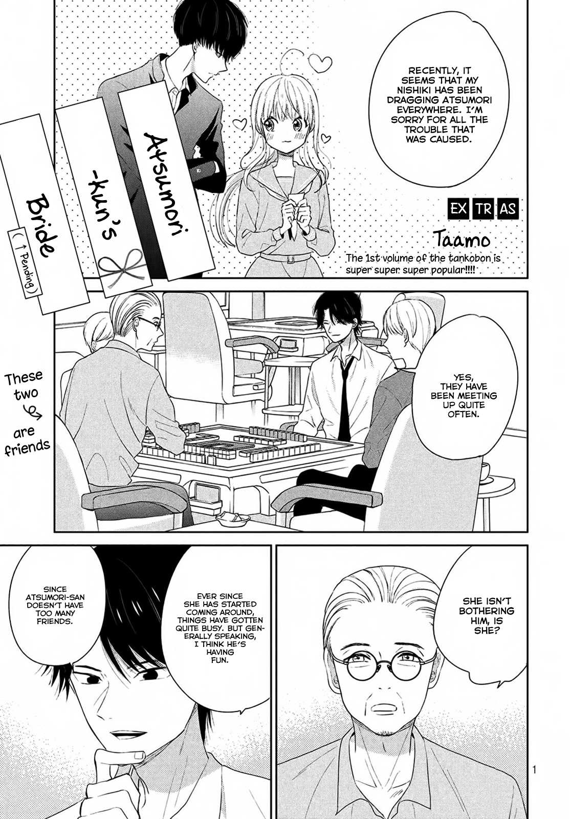 Atsumori-kun no Oyomesan (←Mitei) Chapter 4.5 page 5 - Chapter 4.5