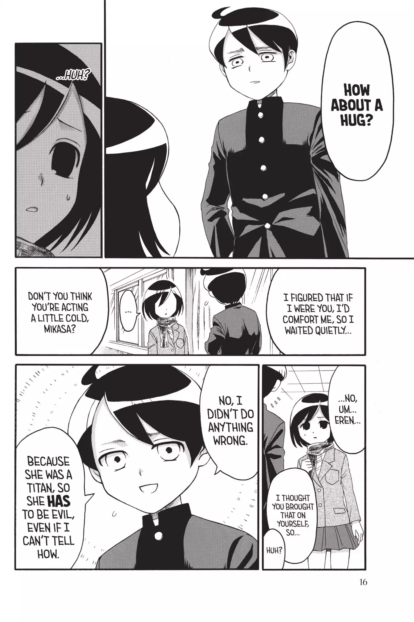 Attack on Titan: Junior High Chapter 1 page 18 - Chapter 1: Vol.1 1st Period: That Did That To That