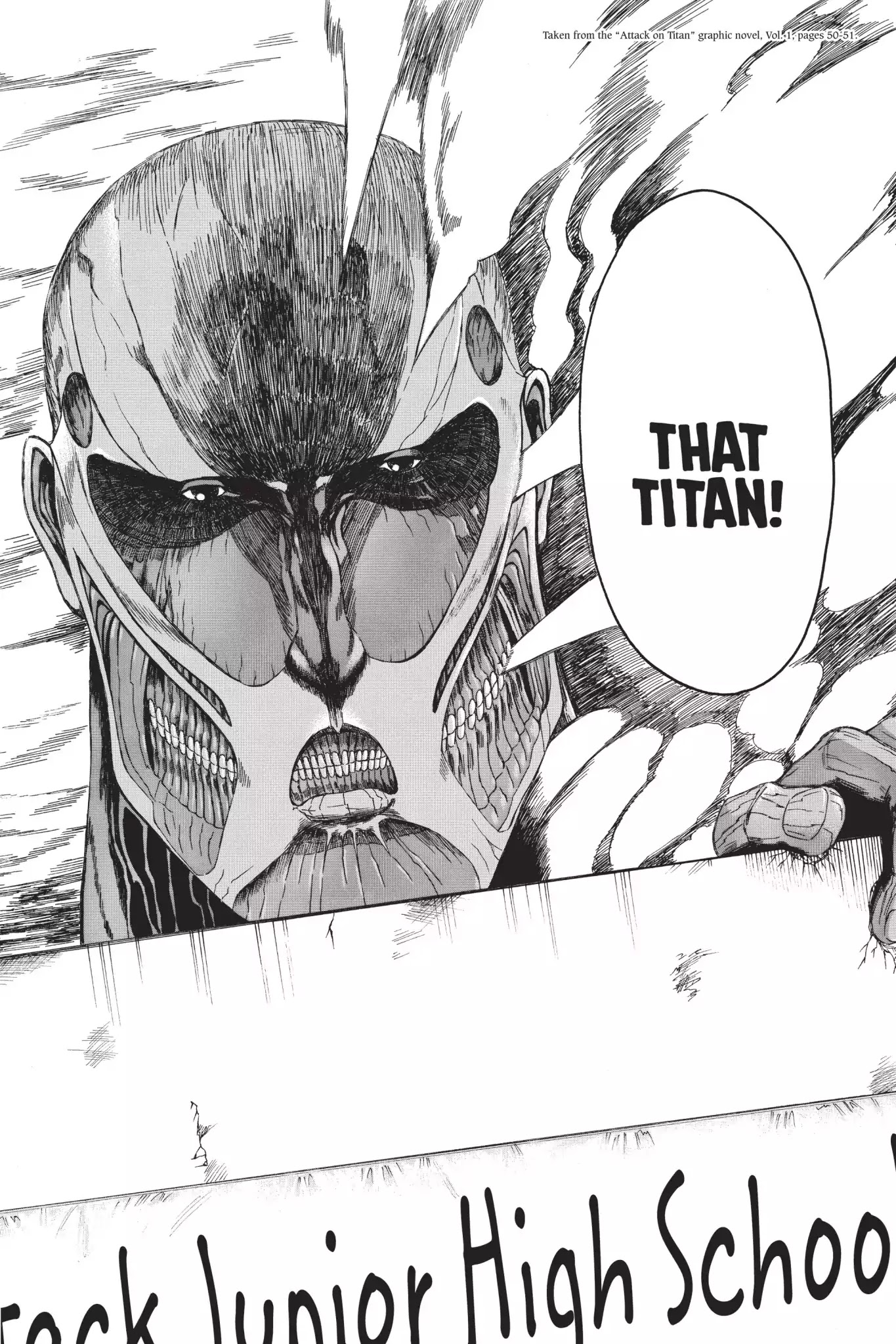 Attack on Titan: Junior High Chapter 1 page 22 - Chapter 1: Vol.1 1st Period: That Did That To That