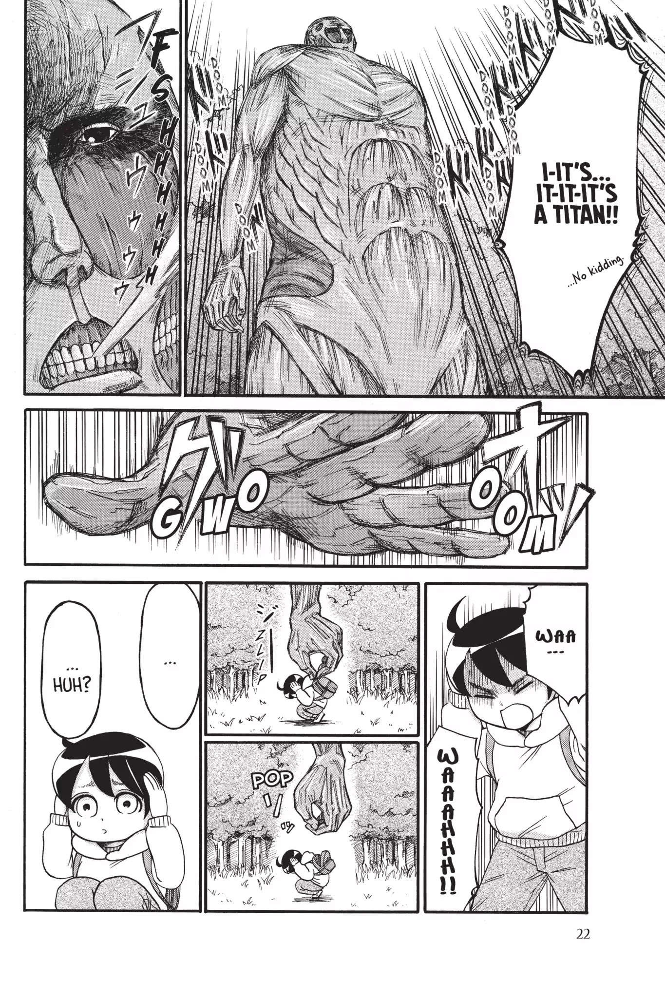 Attack on Titan: Junior High Chapter 1 page 24 - Chapter 1: Vol.1 1st Period: That Did That To That