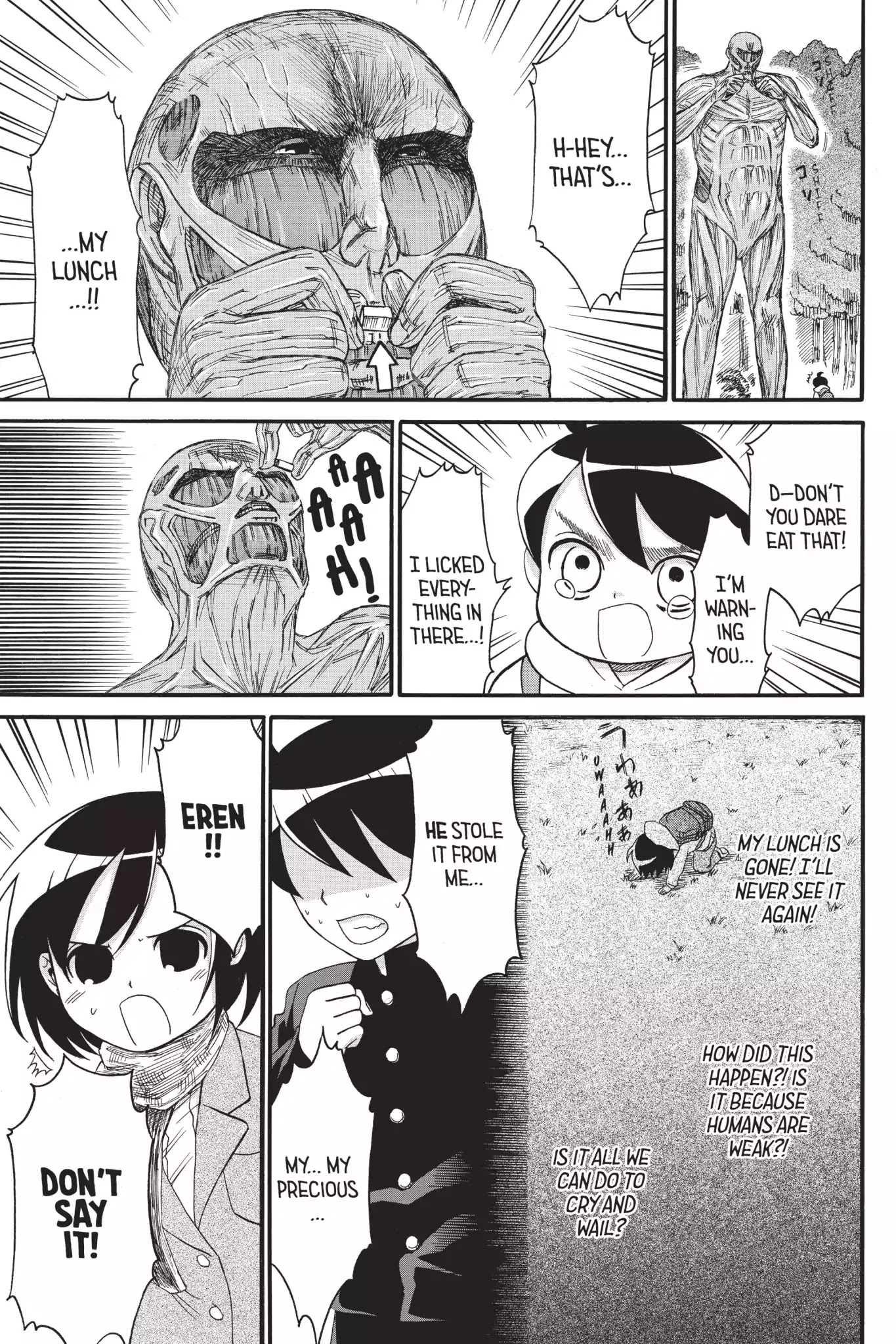 Attack on Titan: Junior High Chapter 1 page 25 - Chapter 1: Vol.1 1st Period: That Did That To That