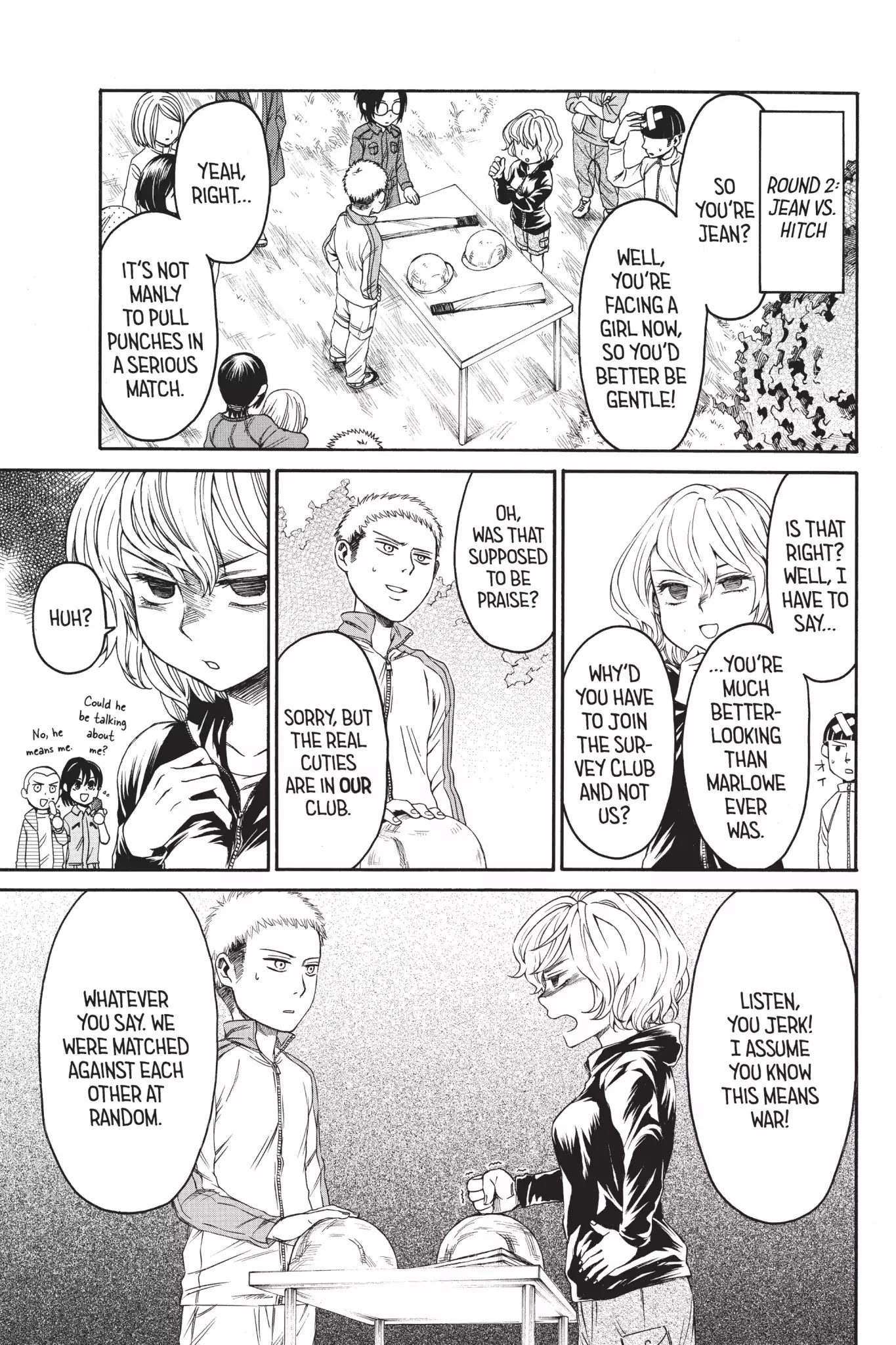 Attack on Titan: Junior High Chapter 10 page 5 - Chapter 10: Vol.1 10th Period: Victory Means Validation