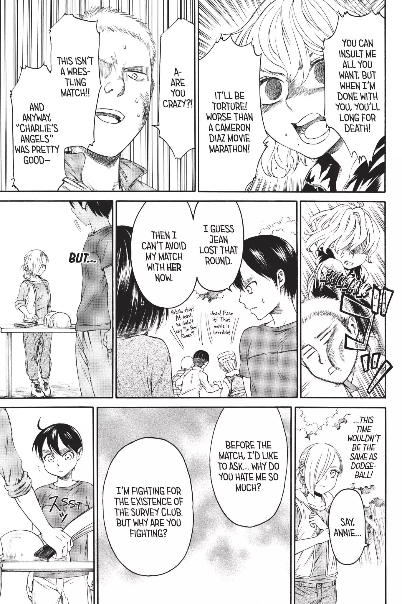 Attack on Titan: Junior High Chapter 10 page 9 - Chapter 10: Vol.1 10th Period: Victory Means Validation
