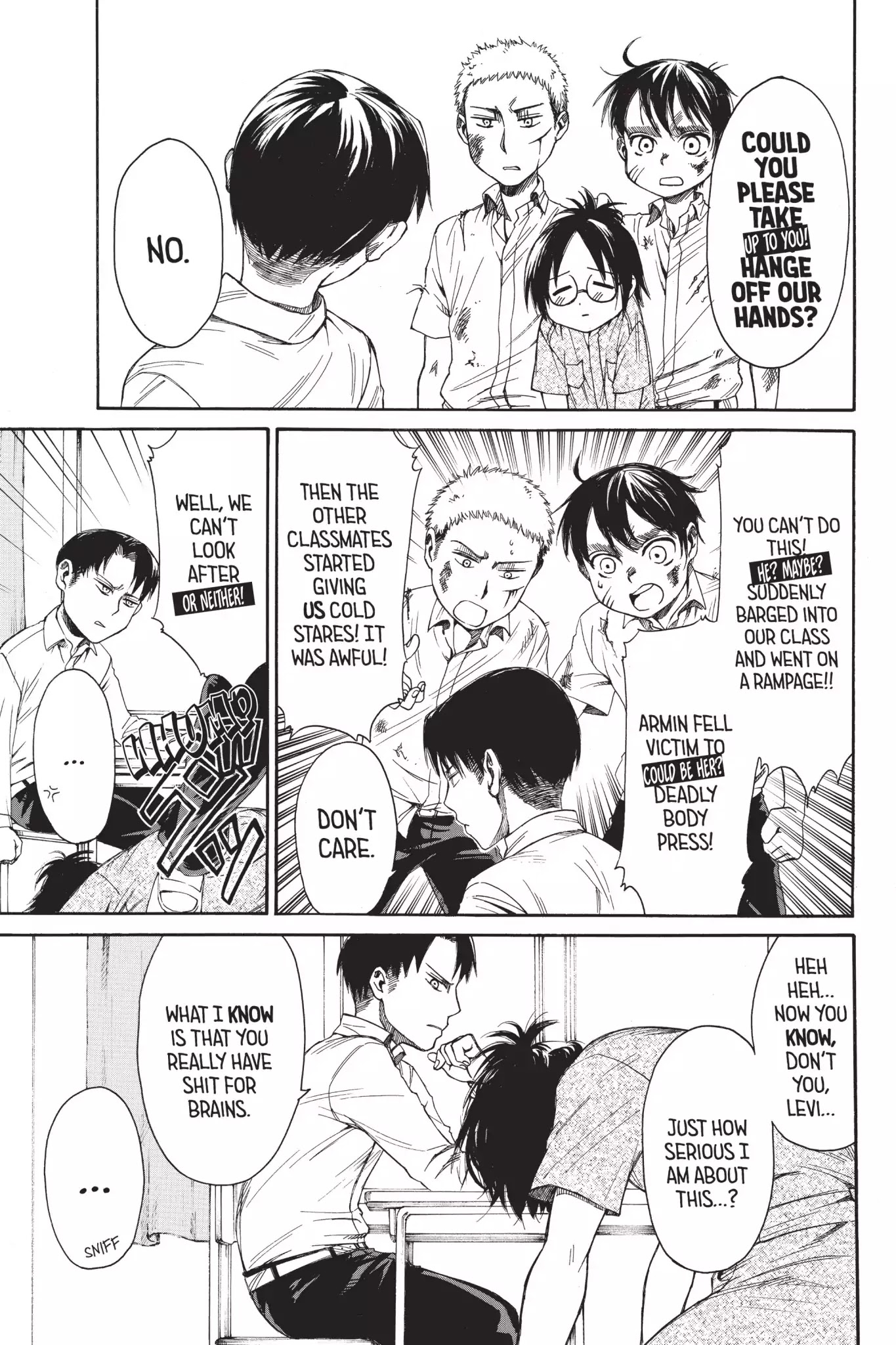 Attack on Titan: Junior High Chapter 11 page 17 - Chapter 11: Vol.1 11th Period: Everyone's After School