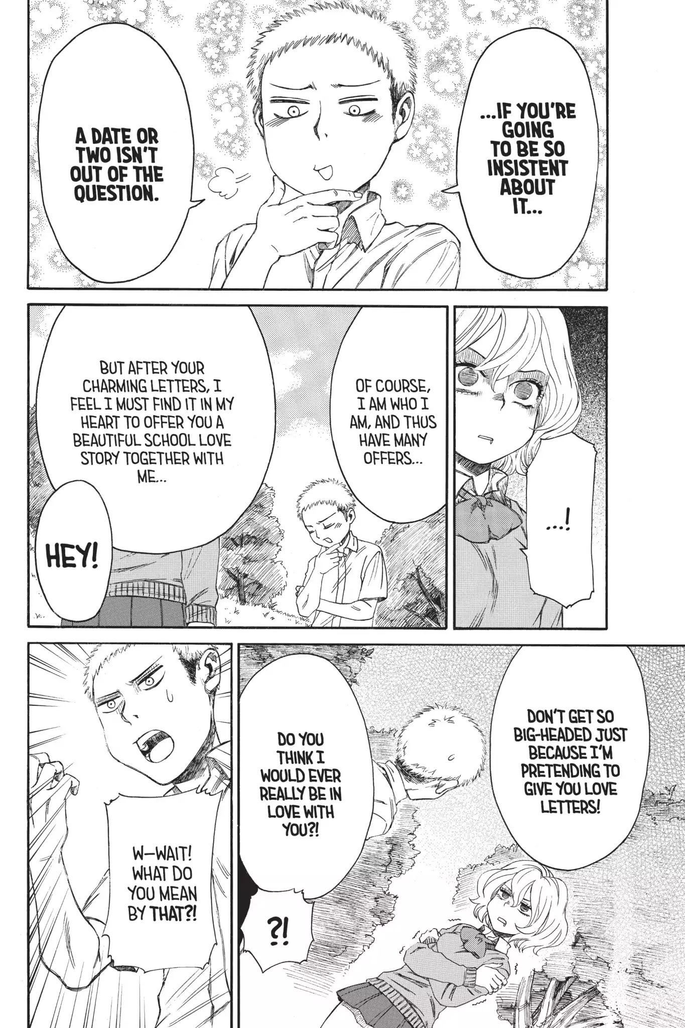 Attack on Titan: Junior High Chapter 12 page 14 - Chapter 12: Vol.1 12th Period: Too Big A Love
