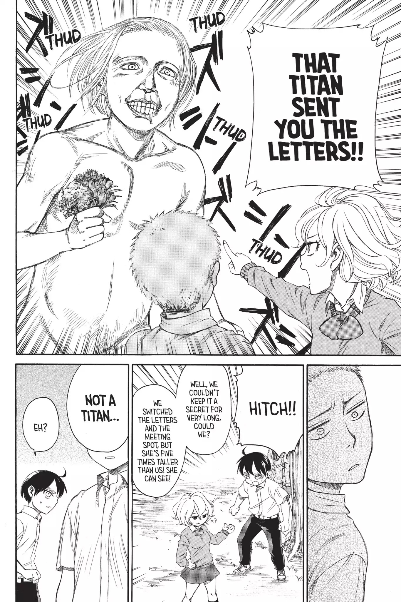 Attack on Titan: Junior High Chapter 12 page 16 - Chapter 12: Vol.1 12th Period: Too Big A Love