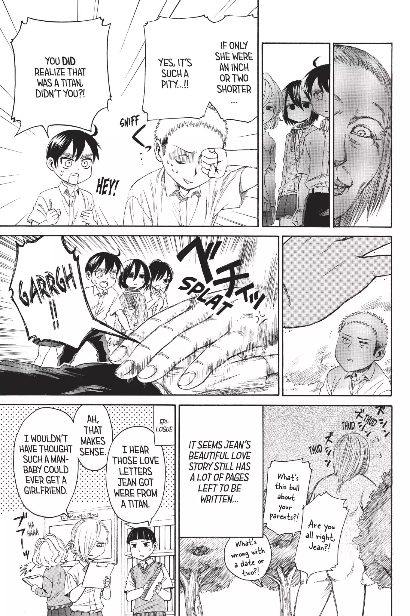 Attack on Titan: Junior High Chapter 12 page 19 - Chapter 12: Vol.1 12th Period: Too Big A Love