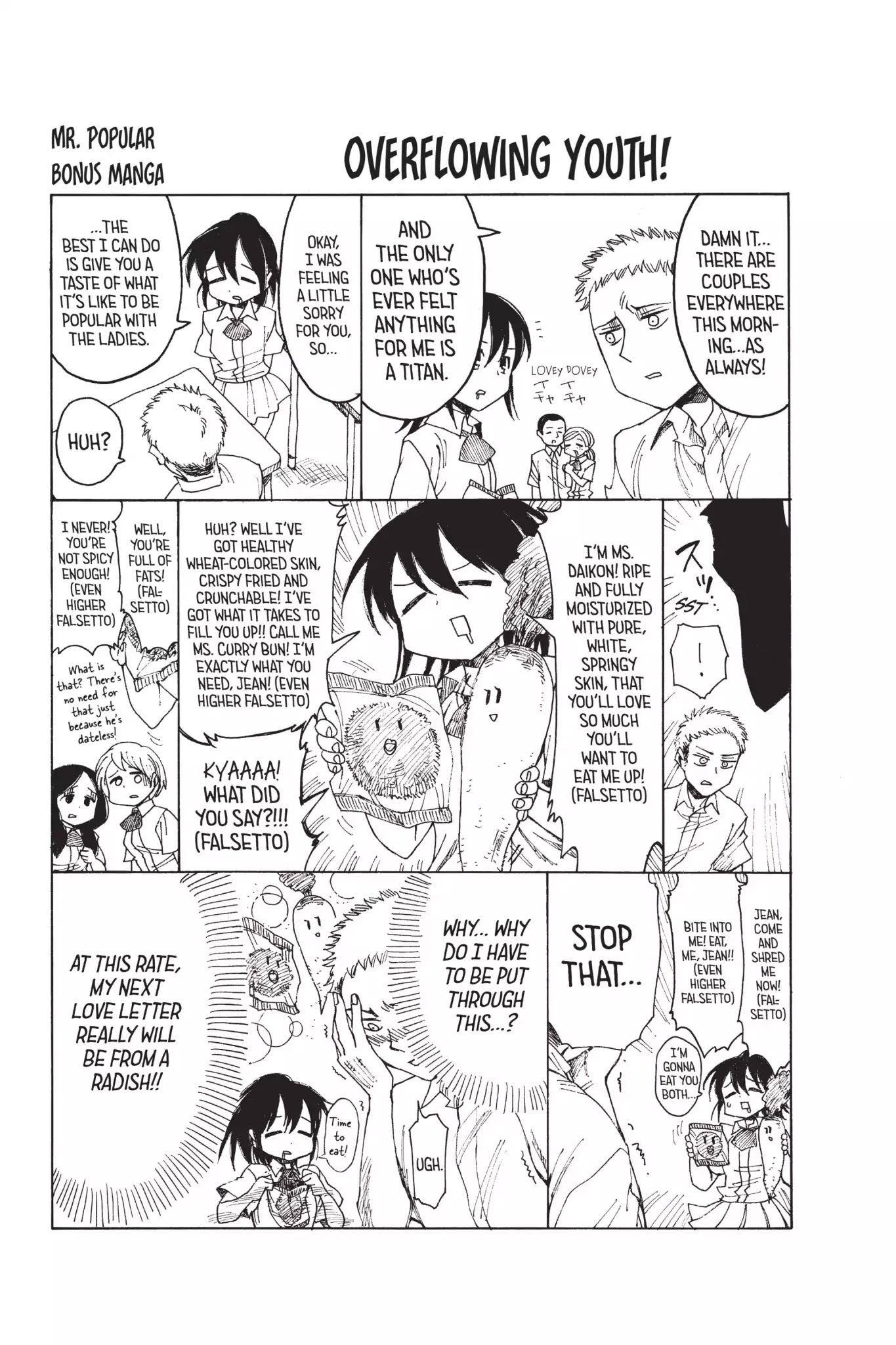 Attack on Titan: Junior High Chapter 12 page 20 - Chapter 12: Vol.1 12th Period: Too Big A Love