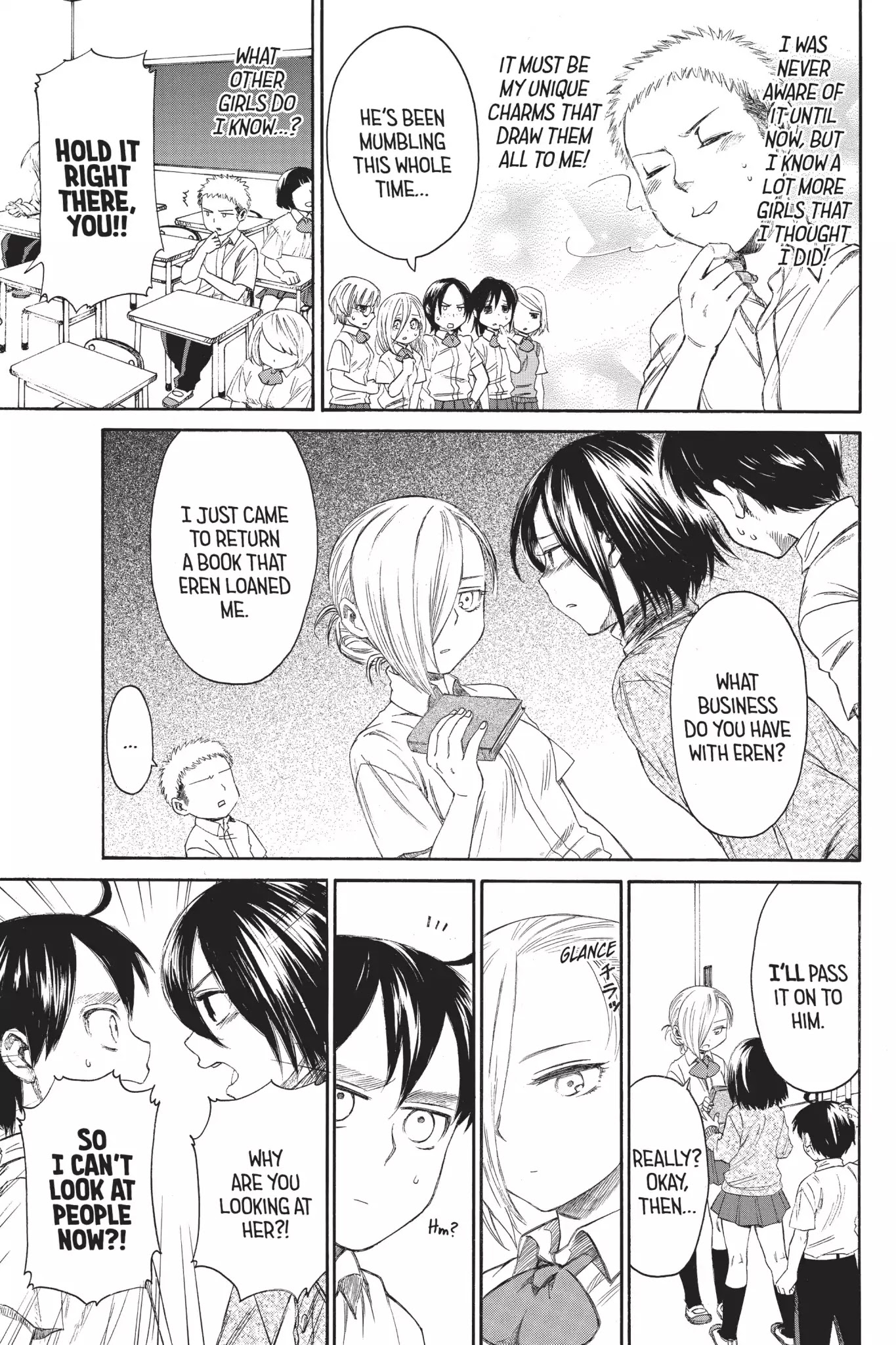 Attack on Titan: Junior High Chapter 12 page 7 - Chapter 12: Vol.1 12th Period: Too Big A Love