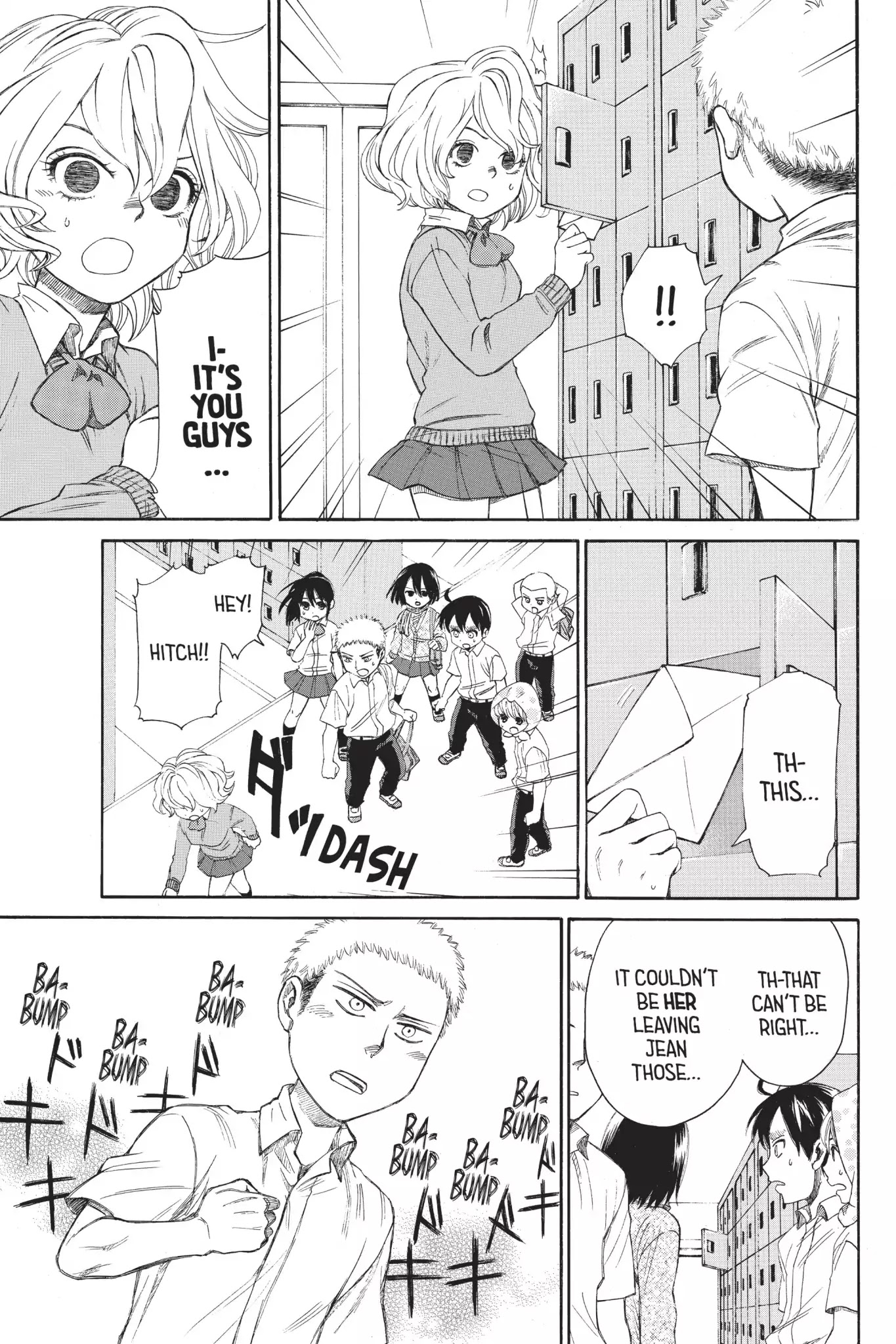 Attack on Titan: Junior High Chapter 12 page 9 - Chapter 12: Vol.1 12th Period: Too Big A Love