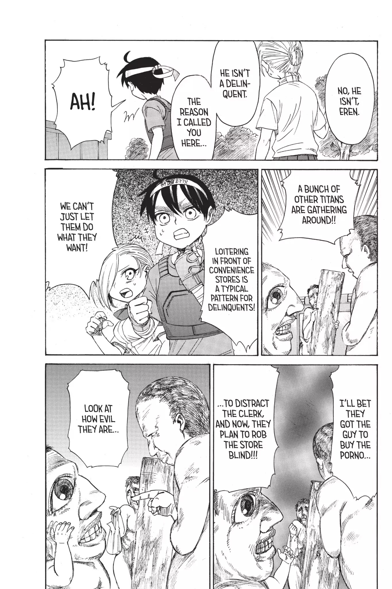 Attack on Titan: Junior High Chapter 13 page 11 - Chapter 13: Vol.1 13th Period: Coupling