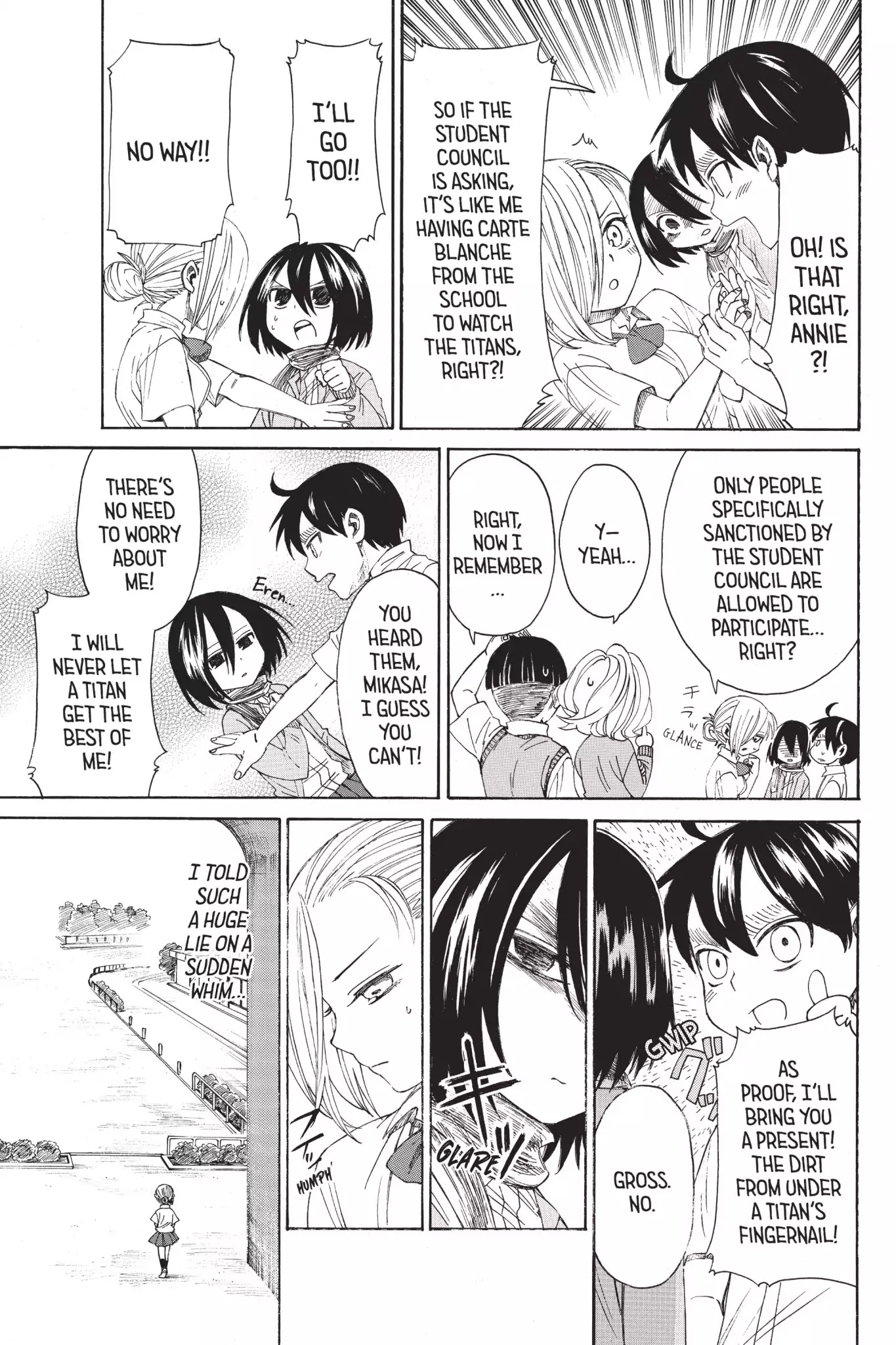 Attack on Titan: Junior High Chapter 13 page 7 - Chapter 13: Vol.1 13th Period: Coupling