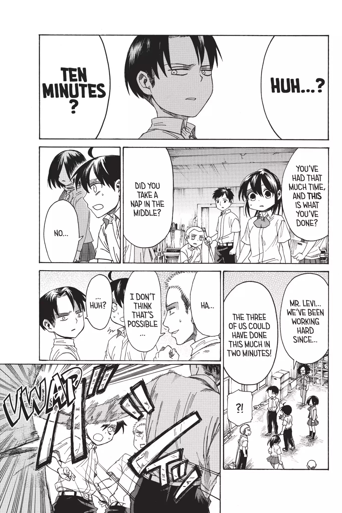 Attack on Titan: Junior High Chapter 14 page 13 - Chapter 14: Vol.1 14th Period: No, I Am Not Beneath You